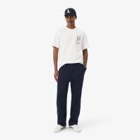 Мужские спортивные брюки из флиса свободного кроя Lacoste