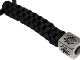 Темляк Lanyard w/ Pewter Spyder Bead, Spyderco BEAD1LY