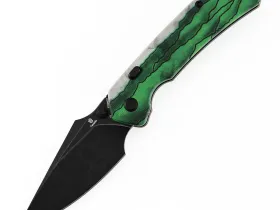 Складной нож Tenable Fenrir, сталь D2, рукоять G10, Green Misty Mountain