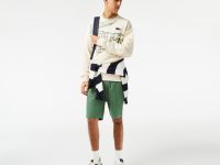 Мужские шорты Lacoste приталенного кроя из эластичного хлопка