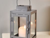 Подсвечник Фонарь/Lanterno, серый