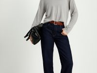 Трикотажный женский джемпер