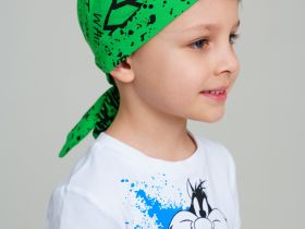 Бандана трикотажная для мальчиков, 2 шт в комплекте