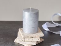 Свеча Пламя серебра/Fiamma Silver классическая II