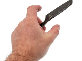 Скелетный нож Mr.Blade Abuser Mini blackwash, сталь AUS-8