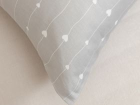 Комплект наволочек Серая романтика