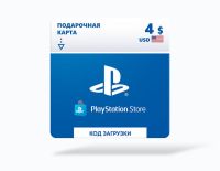 Карта оплаты Playstation Store 4 USD USA [Цифровая версия]
