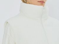 Утеплённый жилет, Бежевый