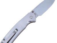 Складной нож CJRB Pyrite, сталь AR-RPM9, Satin finish, рукоять сталь