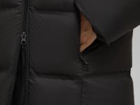 Стеганый пуховик с натуральным пухом