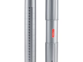 Тубус телескопический 70-110 см d-9 cм на шнурке Серый