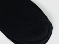 Базовые носки в рубчик, Черный