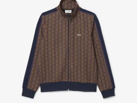 Мужская жаккардовая толстовка Lacoste PARIS с монограммой