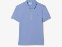 Женское поло Lacoste приталенного кроя из эластичного хлопка