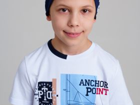 Бандана трикотажная для мальчиков, 2 шт в комплекте