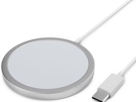 Беспроводное зарядное устройство Akai CH-6W03 Qi 15 Вт Белое