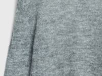 Полупрозрачный джемпер с шерстью альпака, Серый