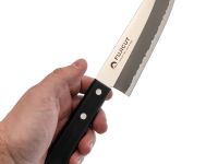 Набор из 3-х кухонных ножей Tojiro Fuji Cutlery TJ-GIFTSET-B, сталь Mo-V, рукоять дерево, черный