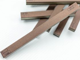 Узкий алмазный Брусок для заточки ножей 200х15х10, зерно 5/3-3/2