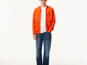 Мужская толстовка Lacoste с флисом