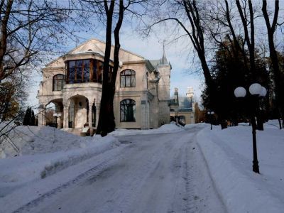 Здание дома отдыха "Архангельское", где в феврале 1921 г. Ленин Владимир Ильич навестил отдыхавшего здесь Кржижановского Глеба Максимилиановича