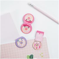 Закладки магнитные для книг MESHU "Donuts" 3 шт, 75*115 мм