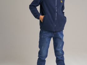 Толстовка из флиса на молнии для мальчика