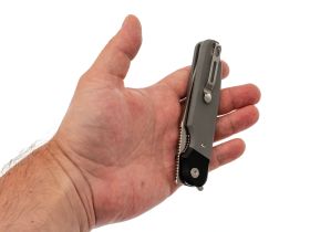 Складной нож Rapax Buddy, сталь VG-10, рукоять G10, серый