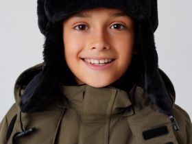 Шапка текстильная для мальчиков