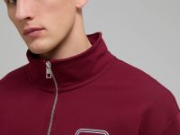 Толстовка с воротником на молнии