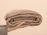 Плед Casella, латте