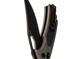 Складной нож SRM 9203-AK2, сталь 140Cr, рукоять алюминий/G10