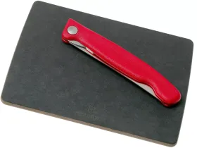 Набор VICTORINOX Swiss Classic: складной нож для овощей и разделочная доска, чёрная рукоять