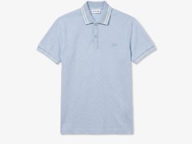 Мужское хлопковое поло Lacoste