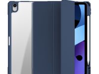 Чехол-книжка Mutural Folio Case для Apple iPad Air 4/5 и Air 11 (2024/2025), с подставкой и отделением под стилус (темно-синий)