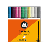 Набор маркеров Molotow "ONE4ALL 127HS Basic-Set 3" 2 мм, 10 шт