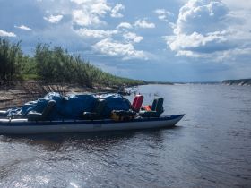 Трофейная рыбалка на реке Вилюй. Маршрут: п. Кысыл Сыр - устье р. Вилюй (до Лены)