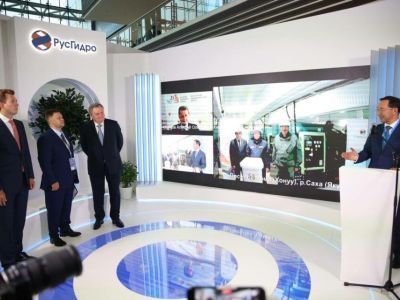 Четыре гибридные электростанции в Якутии запустили на площадке ВЭФ