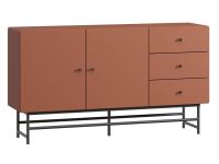 Тумба Шелби 158x88 Терракотовый