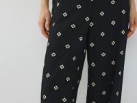 Широкие брюки, Черный