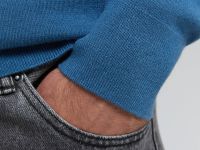 Джемпер-поло с шерстью