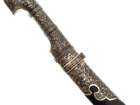 Ятаган сувенирный Янычар, кожа