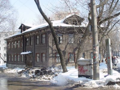 Дом, где жил Григорьев Михаил Георгиевич, основавший первые марксистские кружки в Нижнем Новгороде в 1891 году