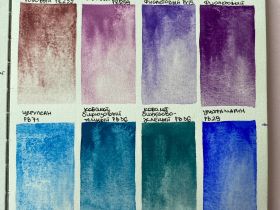 Набор акварели "Handy" Дыхание Севера, 8 кювет 2 мл, в металлическом боксе