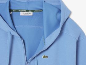 Женский эластичный свитшот Lacoste из смеси органического хлопка