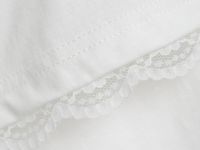 Лонгслив с принтом для девочек, Белый