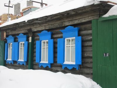 Дом, в котором жил  А.Ф.Палашенков, известный омский краевед