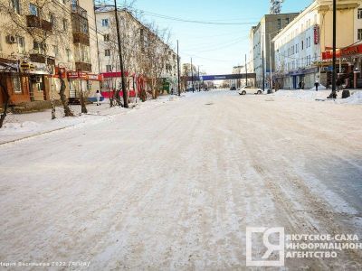 На проспекте Ленина в Якутске изменили схему движения для минимизации ДТП