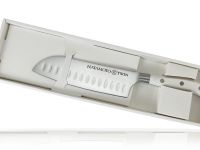 Кухонный нож Сантоку Hatamoto TW-003B, сталь AUS-8