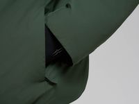 Утепленная куртка с воротником-стойкой